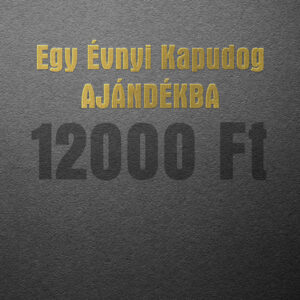 Oligarcha tagság ajándékba - Egy évnyi kapudog - Kétfarkú Kutya Párt